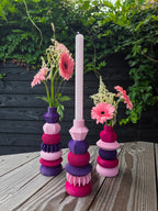 Bloom Tube | 3D Printed Modular Candle Holder