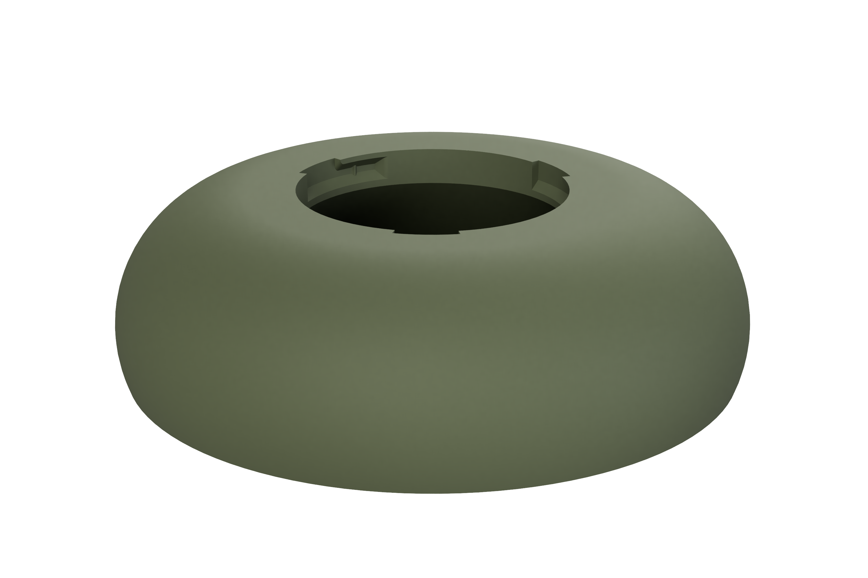 Base Boulder | 3D Geprinte Modulaire XXL Vaas