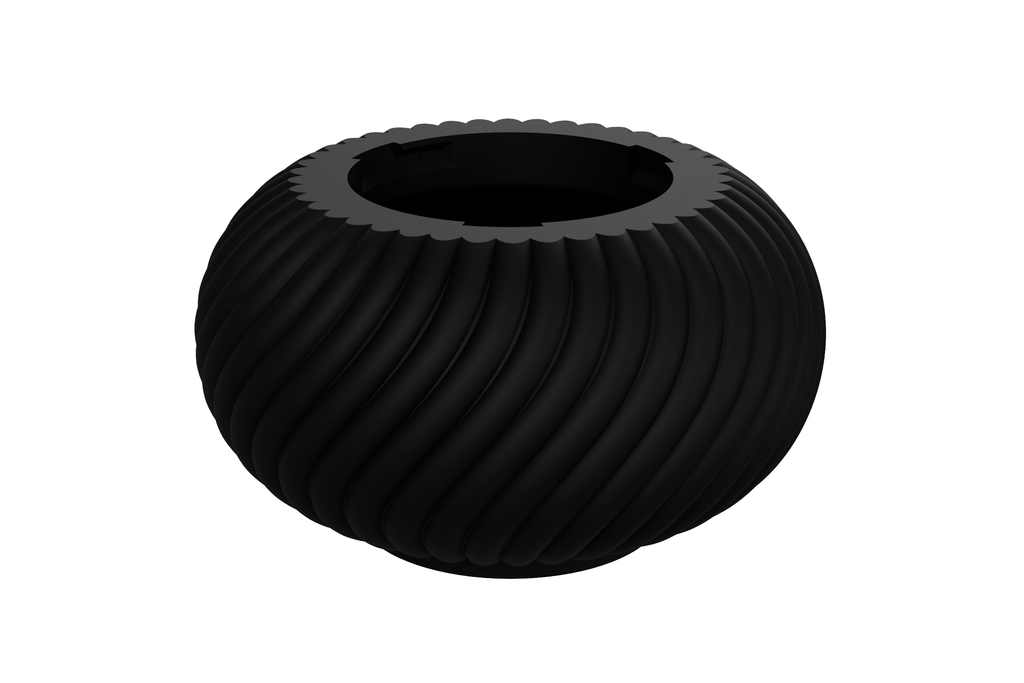 Cobble | 3D Geprinte Modulaire XXL Vaas