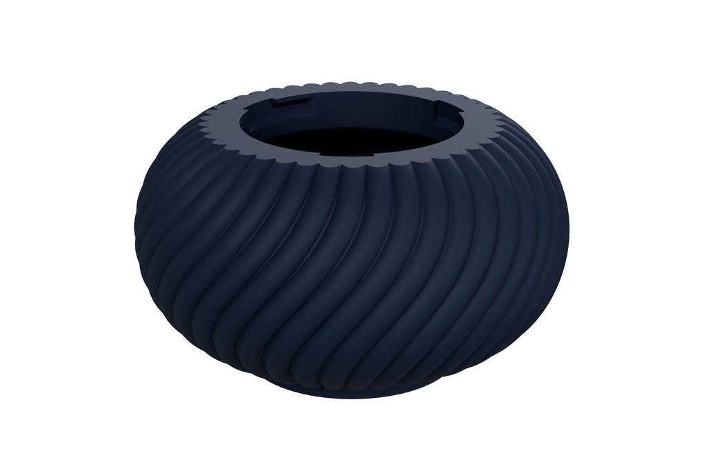 Cobble | 3D Geprinte Modulaire XXL Vaas