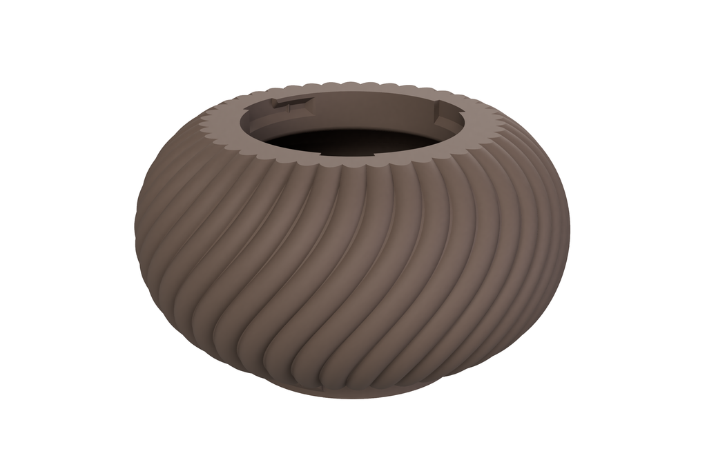 Cobble | 3D Geprinte Modulaire XXL Vaas
