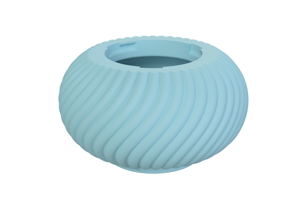 Cobble | 3D Geprinte Modulaire XXL Vaas