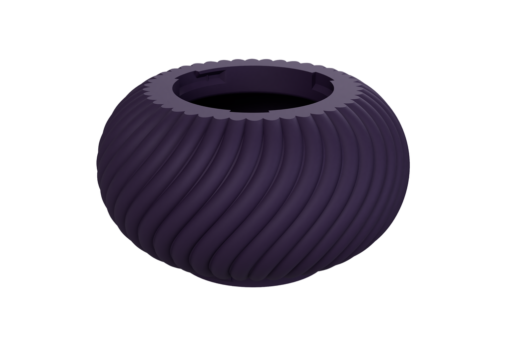 Cobble | 3D Geprinte Modulaire XXL Vaas