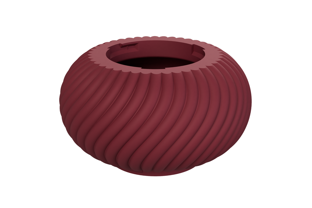 Cobble | 3D Geprinte Modulaire XXL Vaas