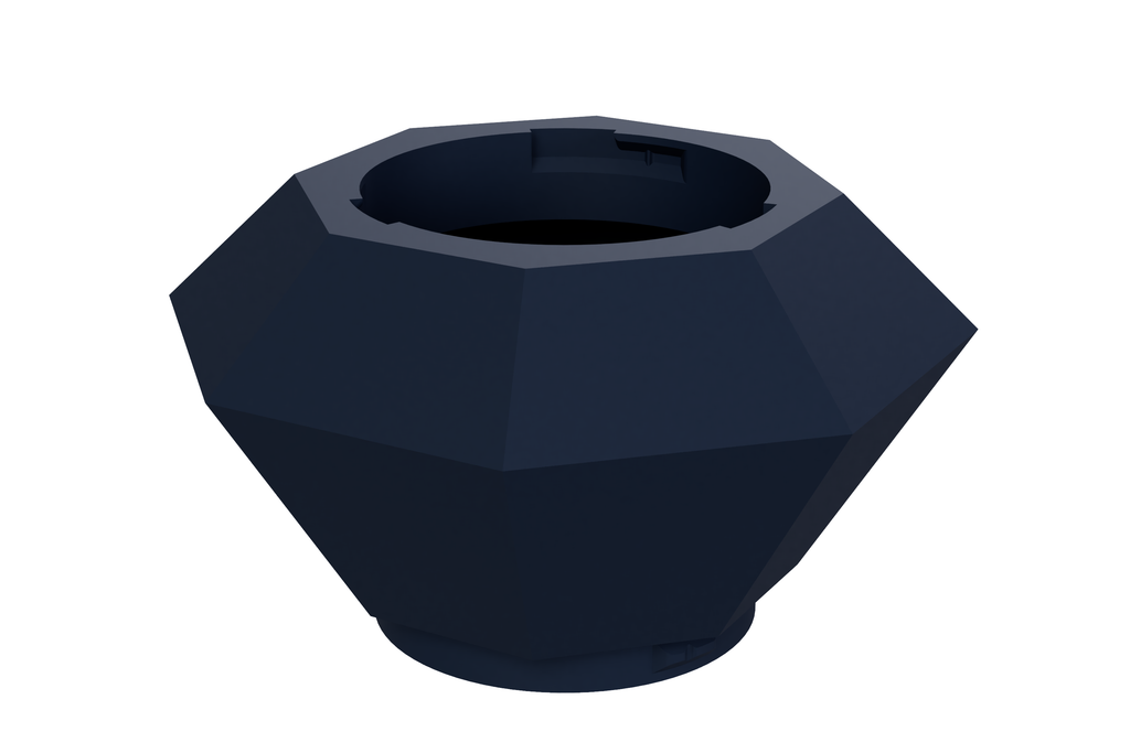 Gem | 3D Geprinte Modulaire XXL Vaas
