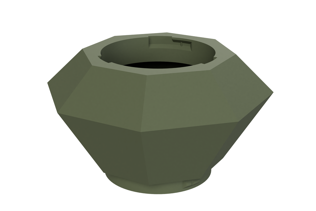 Gem | 3D Geprinte Modulaire XXL Vaas