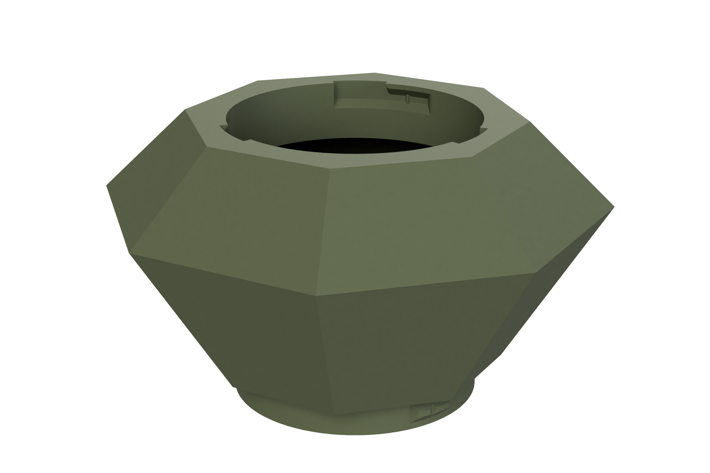 Gem | 3D Geprinte Modulaire XXL Vaas