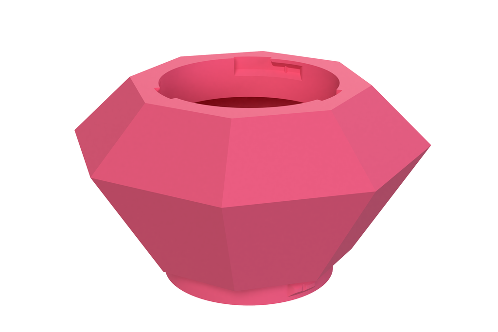 Gem | 3D Geprinte Modulaire XXL Vaas
