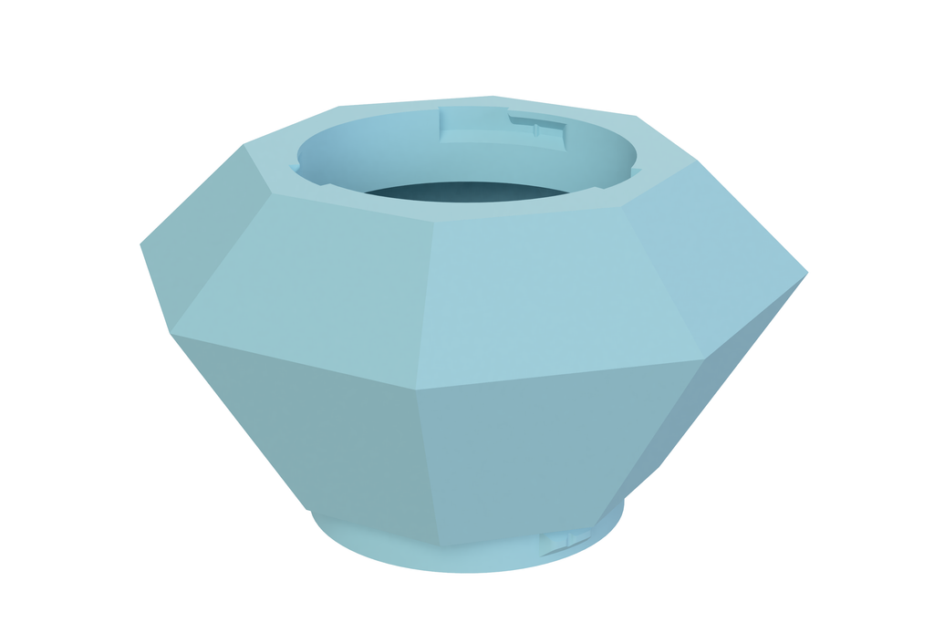 Gem | 3D Geprinte Modulaire XXL Vaas
