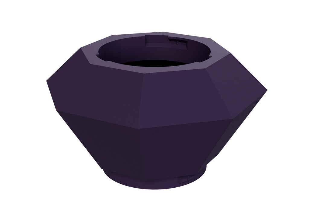Gem | 3D Geprinte Modulaire XXL Vaas