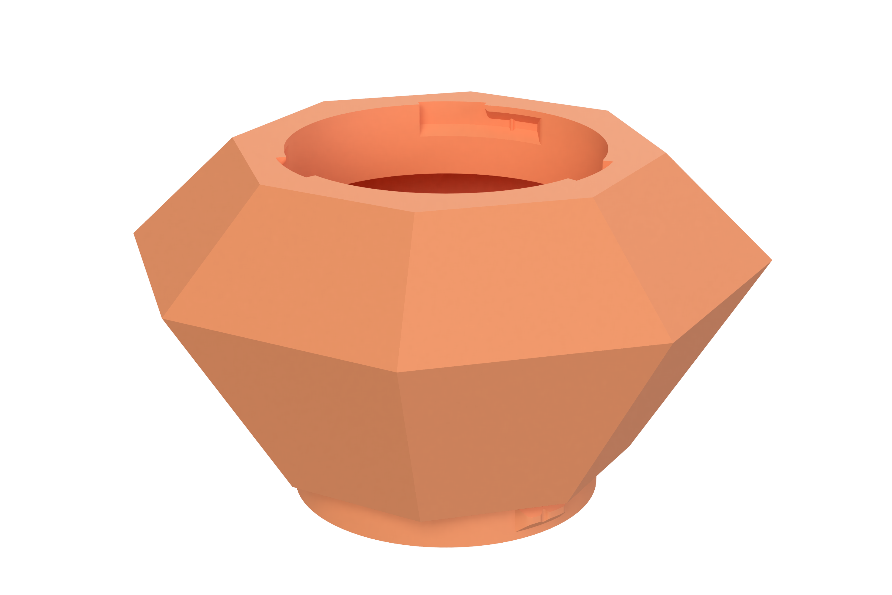 Gem | 3D Geprinte Modulaire XXL Vaas