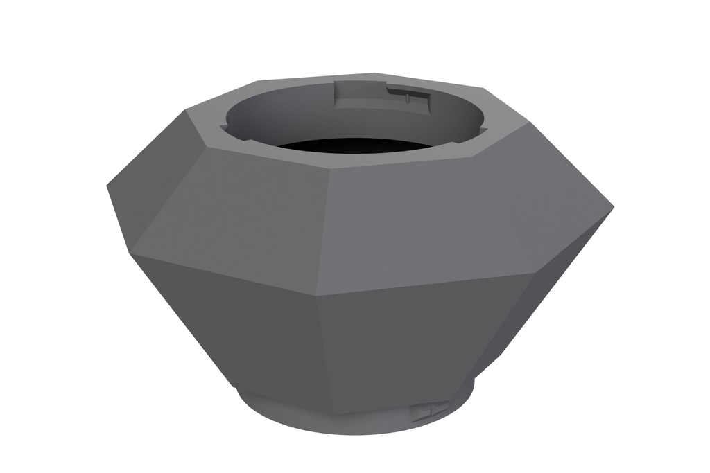 Gem | 3D Geprinte Modulaire XXL Vaas