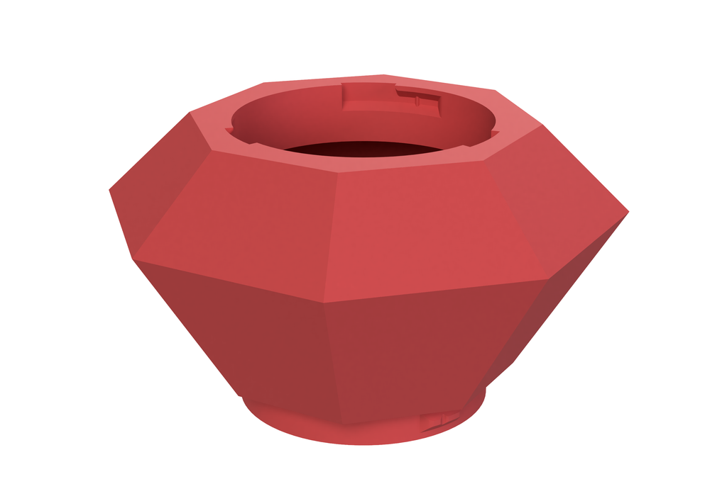 Gem | 3D Geprinte Modulaire XXL Vaas