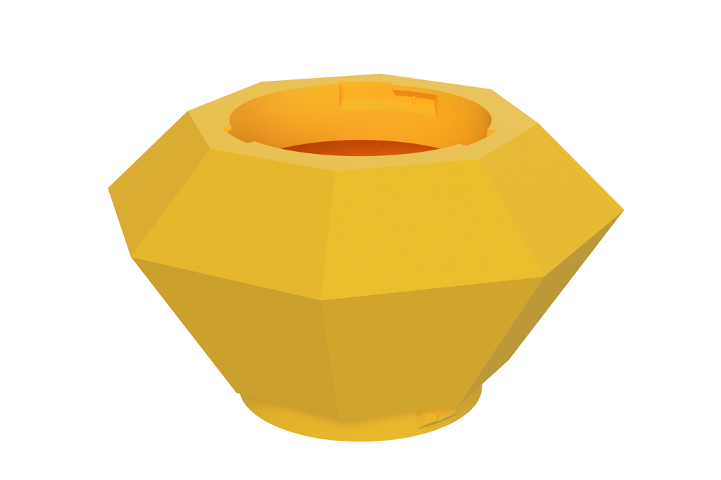 Gem | 3D Geprinte Modulaire XXL Vaas