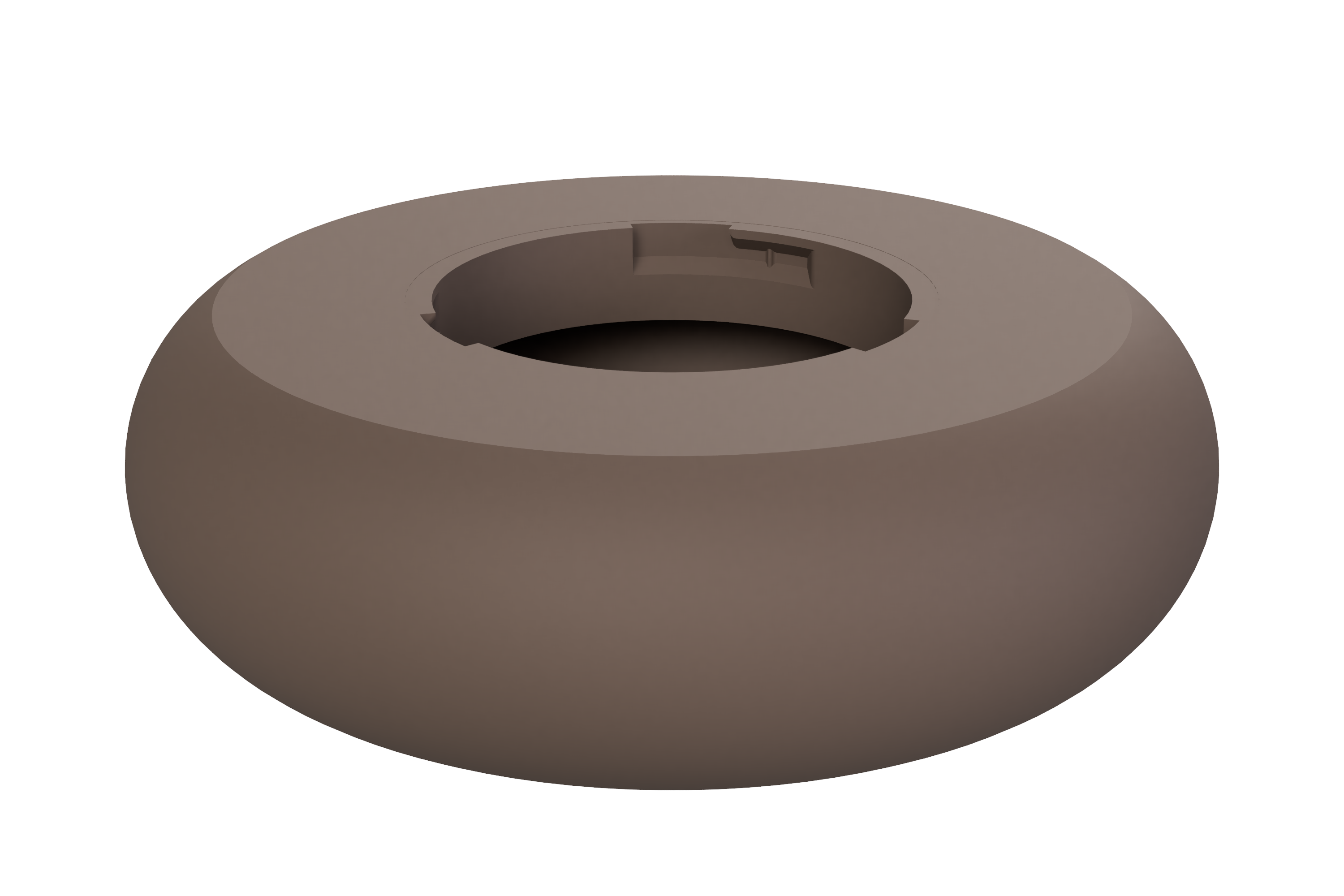 Puck | 3D Geprinte Modulaire XXL Vaas