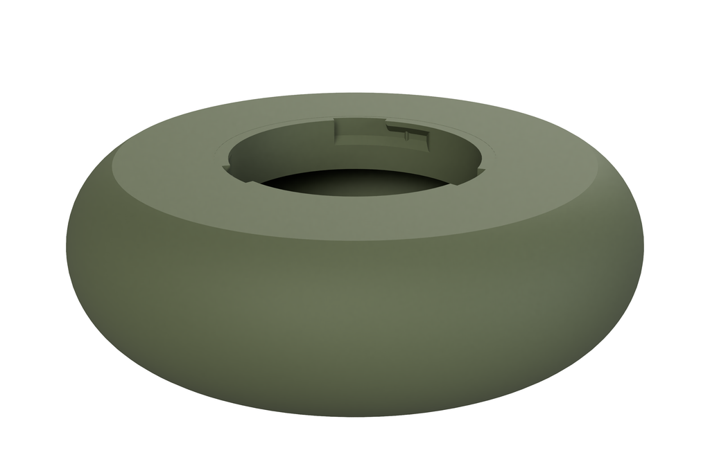 Puck | 3D Geprinte Modulaire XXL Vaas