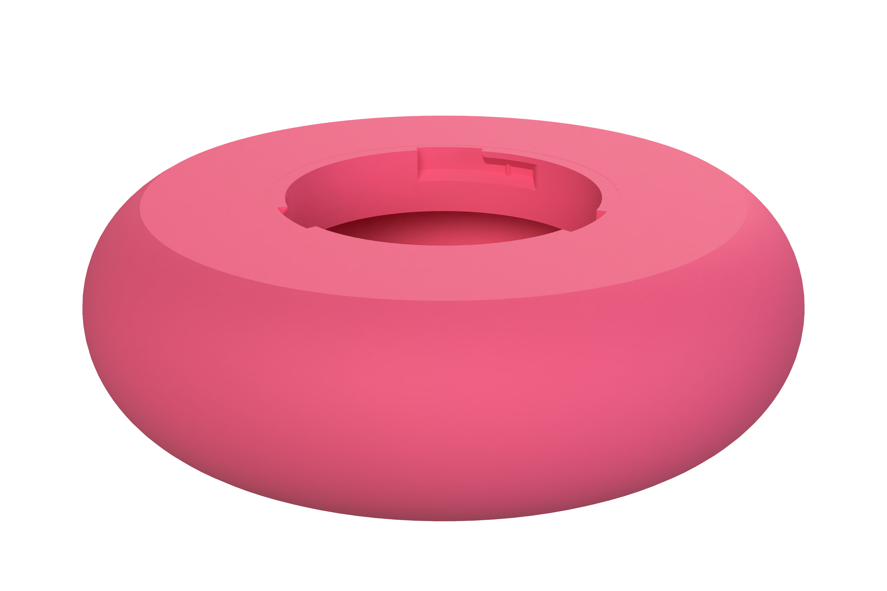 Puck | 3D Geprinte Modulaire XXL Vaas