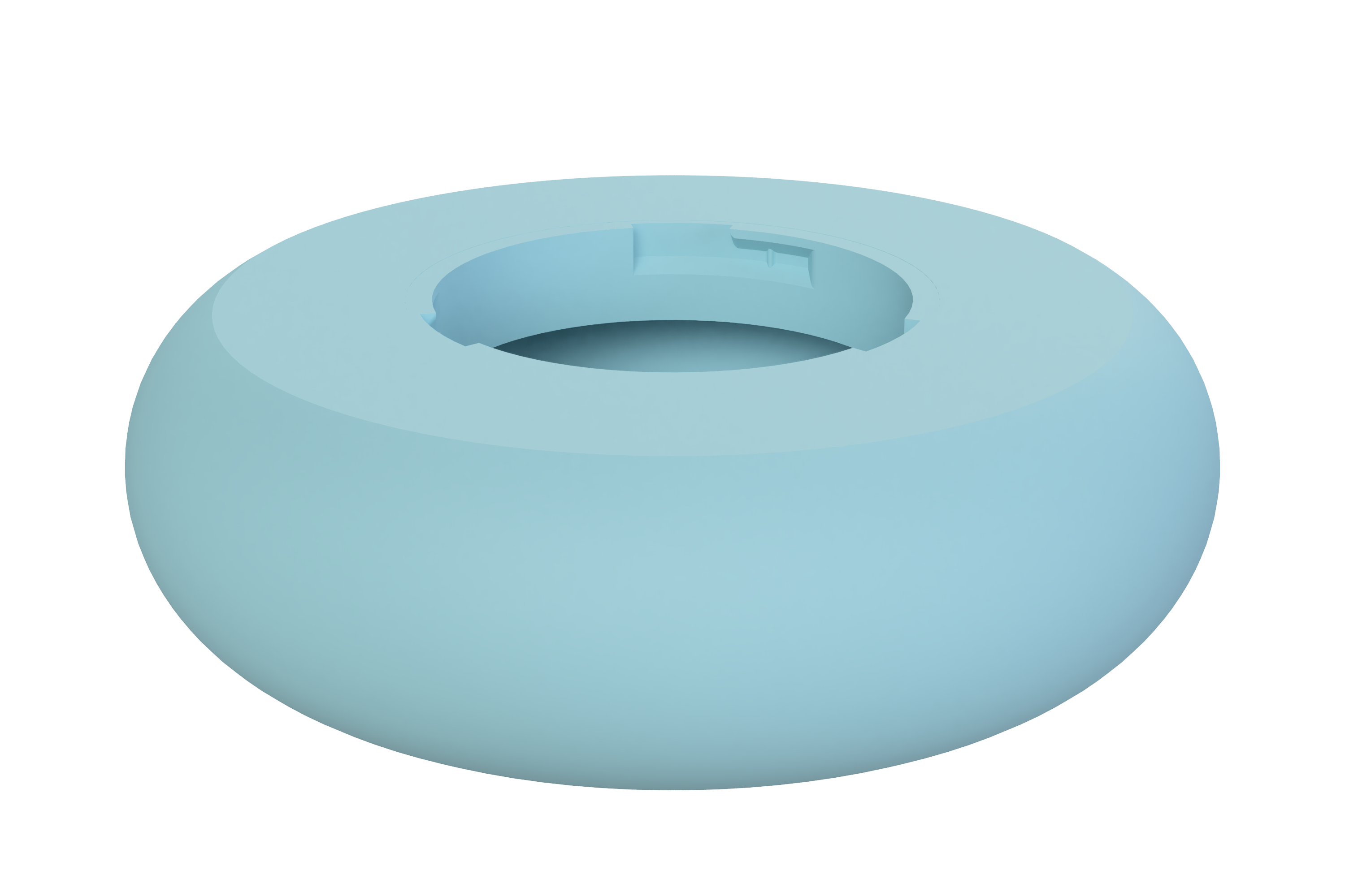 Puck | 3D Geprinte Modulaire XXL Vaas