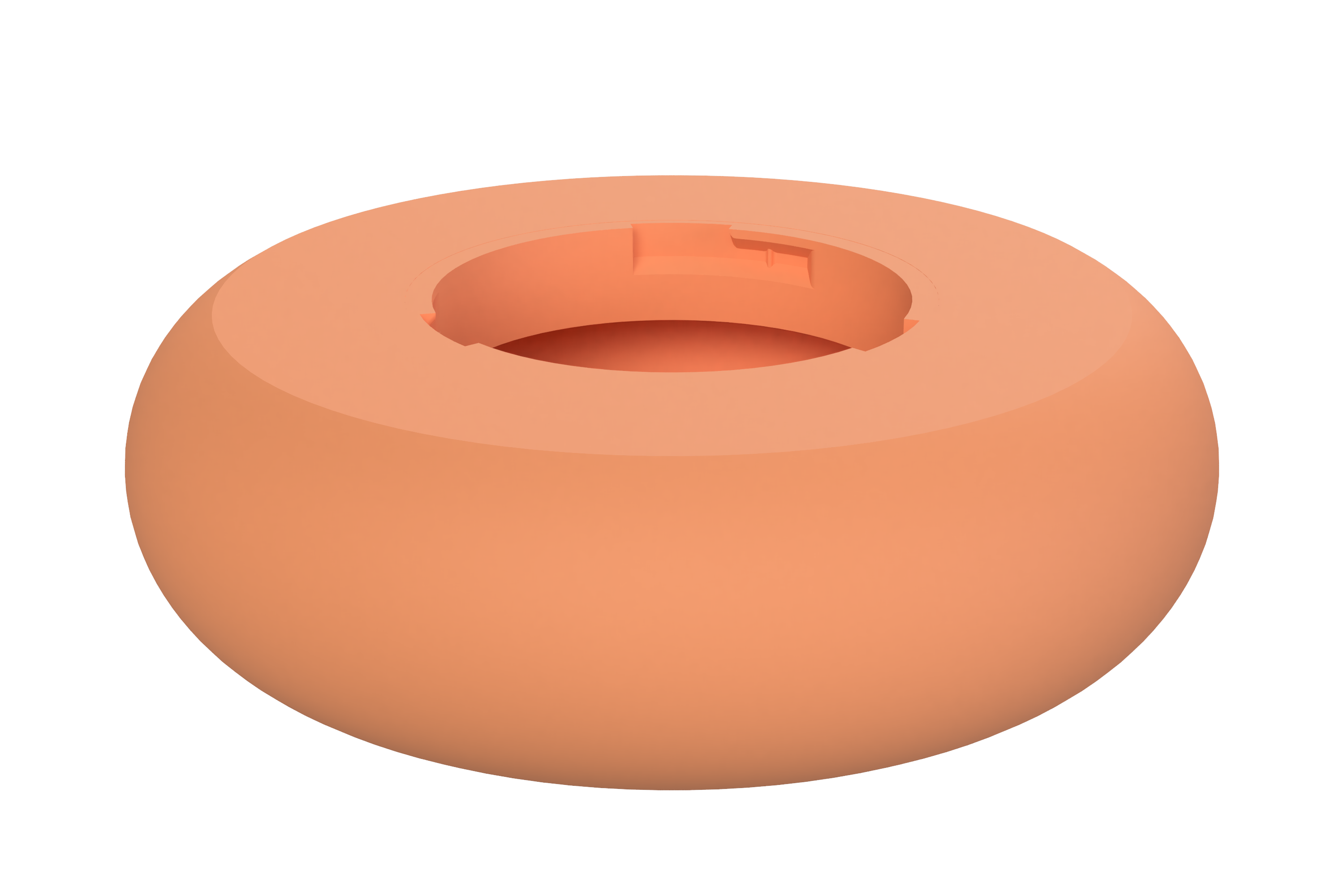 Puck | 3D Geprinte Modulaire XXL Vaas