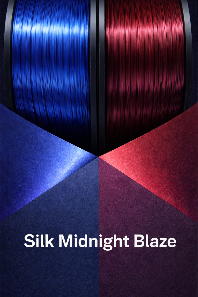 Cinder | Midnight Blaze | 3D Geprinte Design Vaas