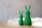 Bunny Multicolor Duo | Curved Lines | 3D Printed Design Decor
