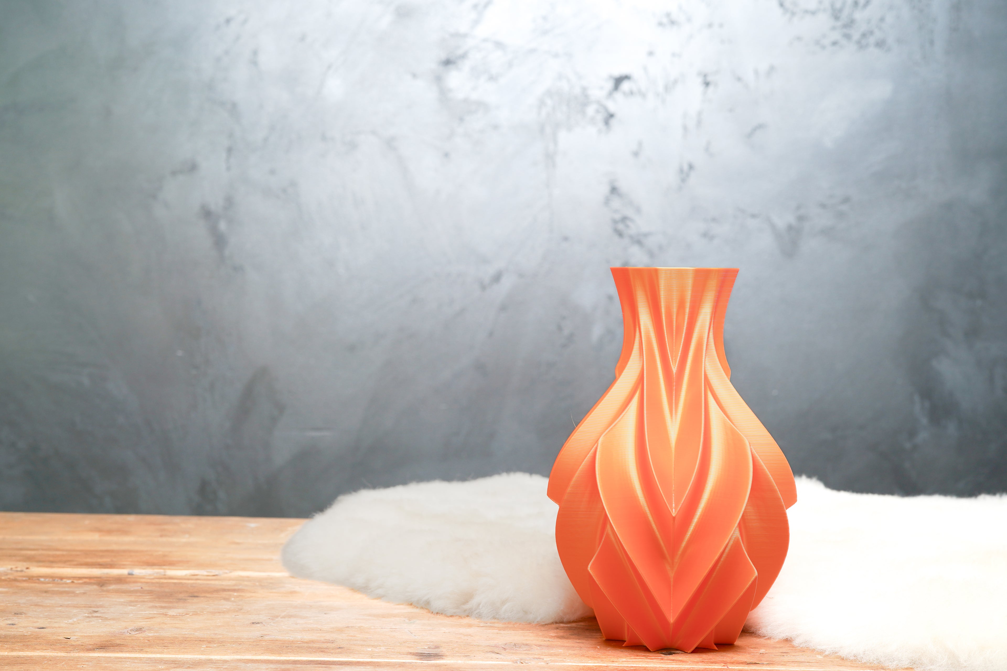 Cinder | Blush Gold | 3D Geprinte Design Vaas