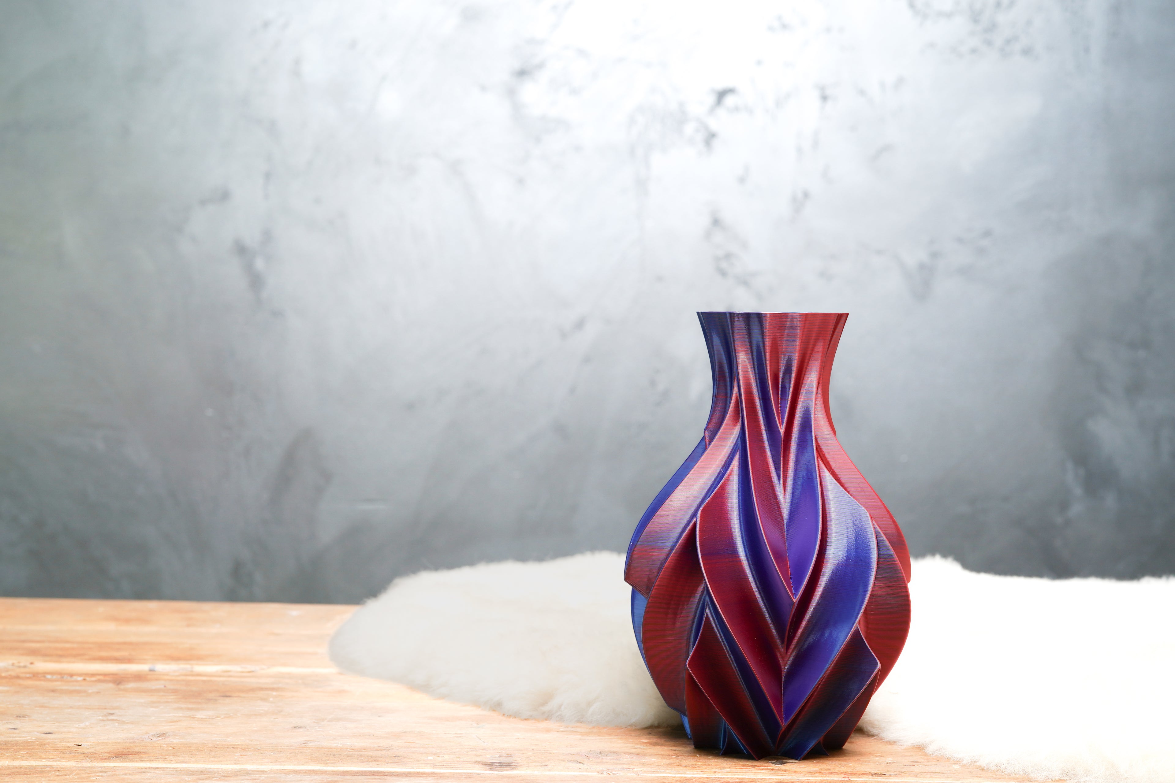 Cinder | Midnight Blaze | 3D Geprinte Design Vaas