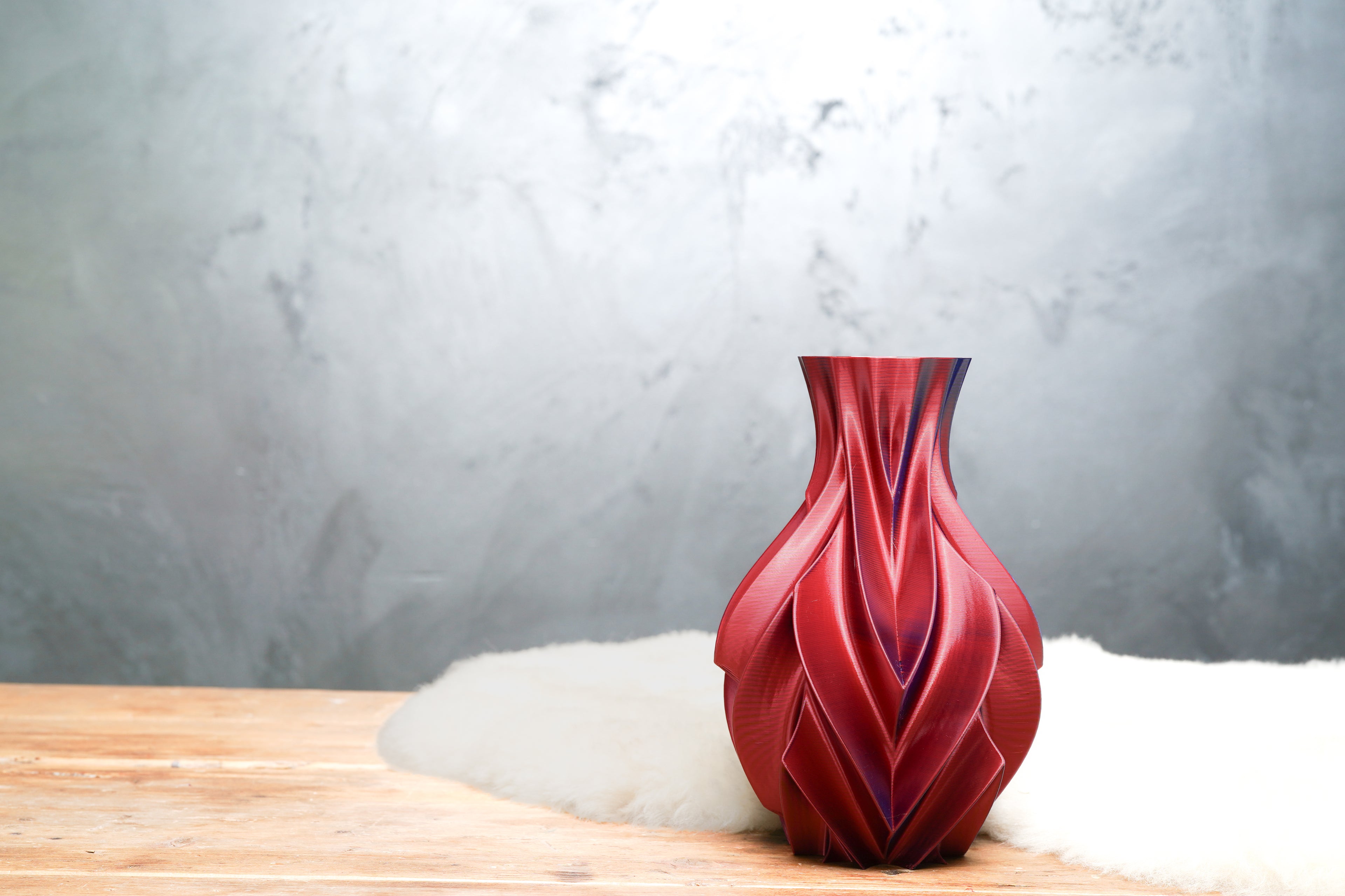 Cinder | Midnight Blaze | 3D Geprinte Design Vaas