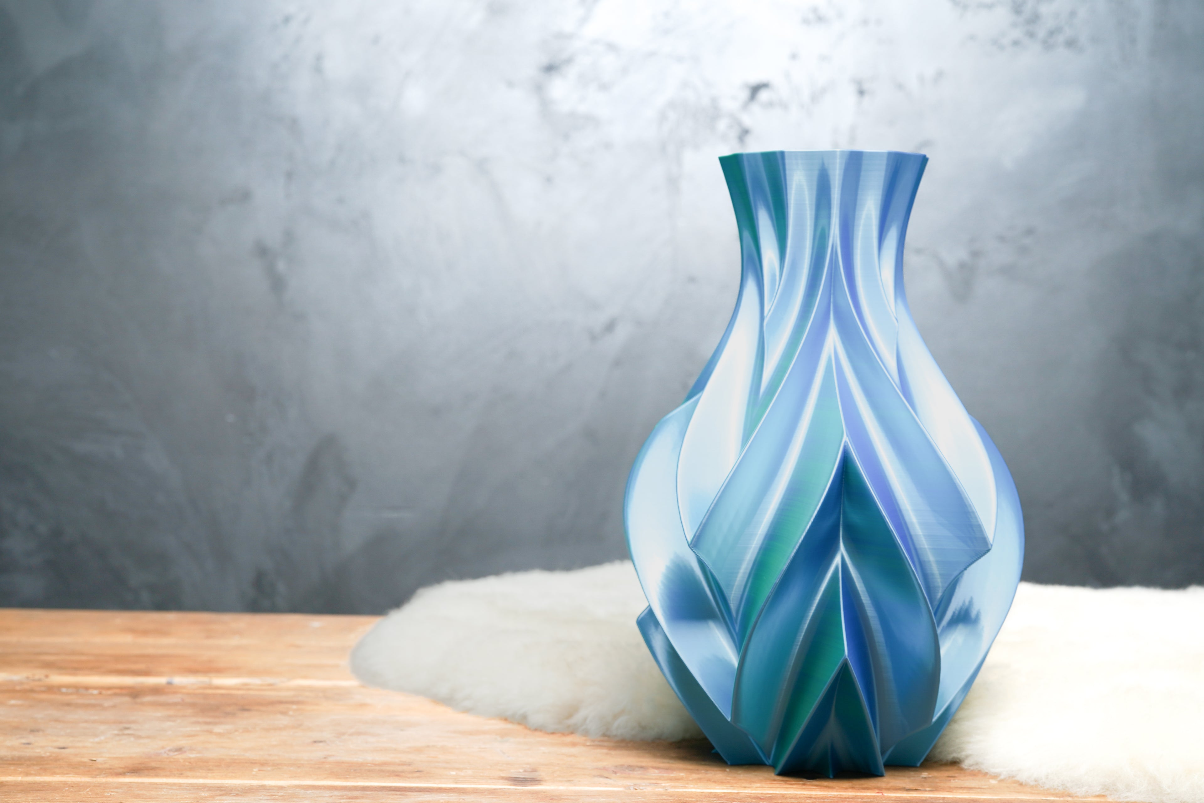 Cinder | Aurora Tide | 3D Geprinte Design Vaas