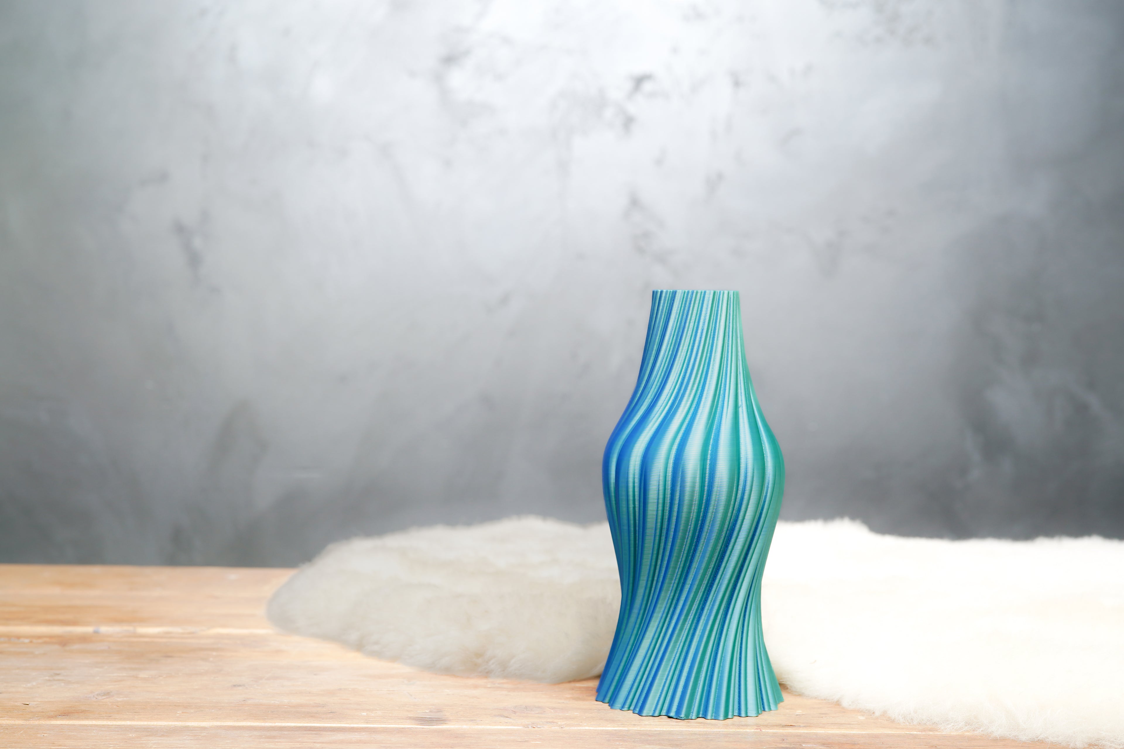 Core | Aurora Tide | 3D Geprinte Design Vaas