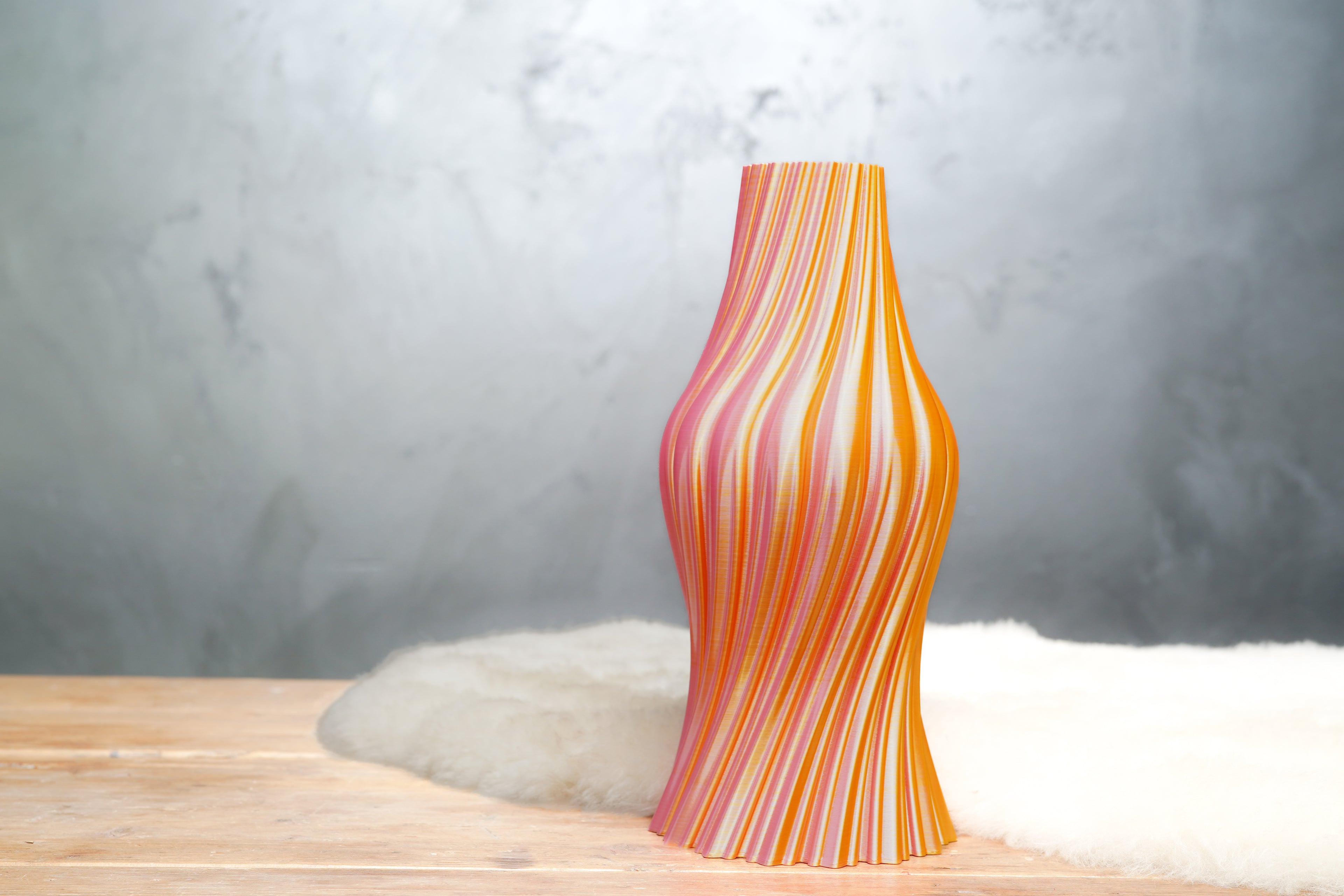 Core | Blush Gold | 3D Geprinte Design Vaas