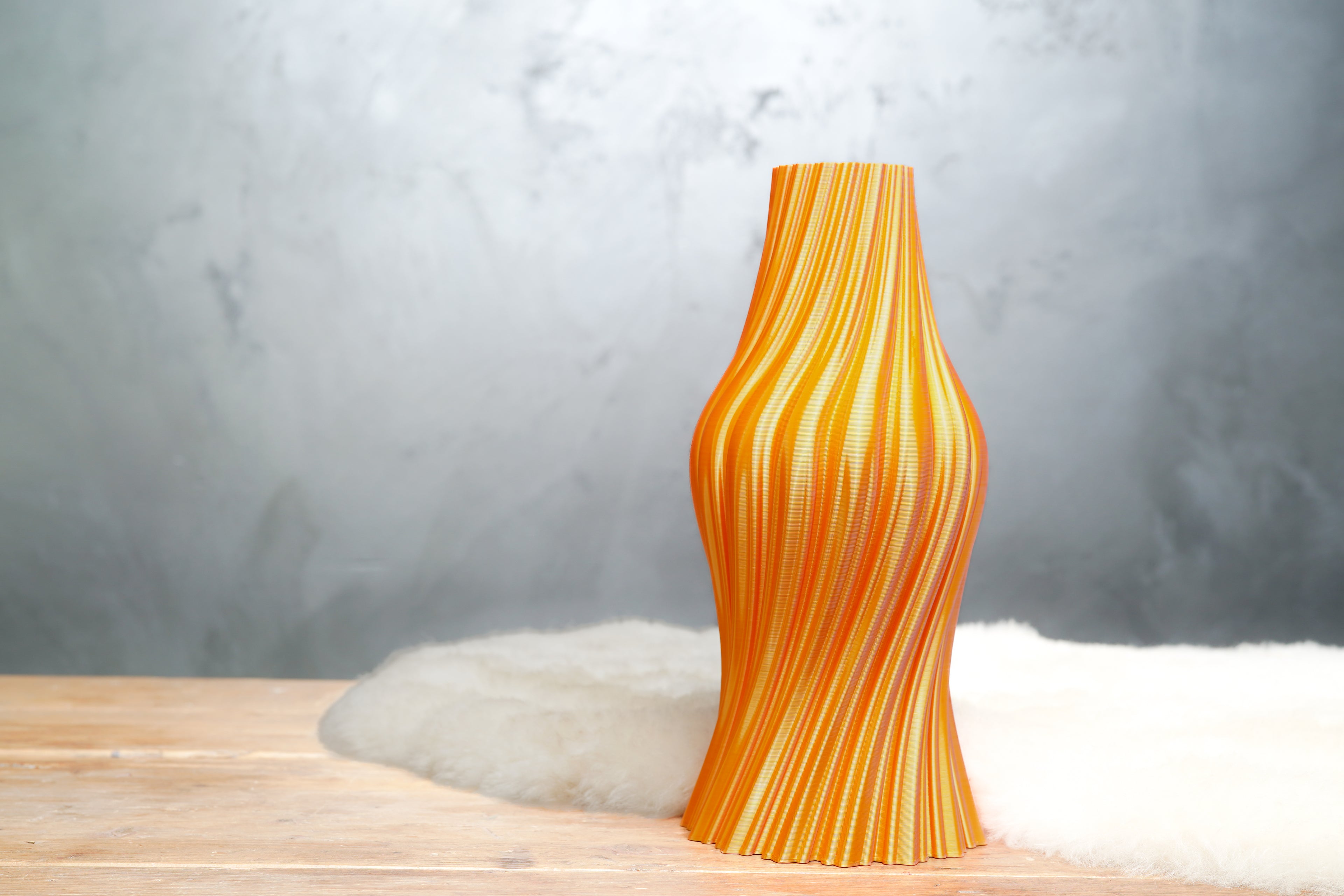 Core | Blush Gold | 3D Geprinte Design Vaas