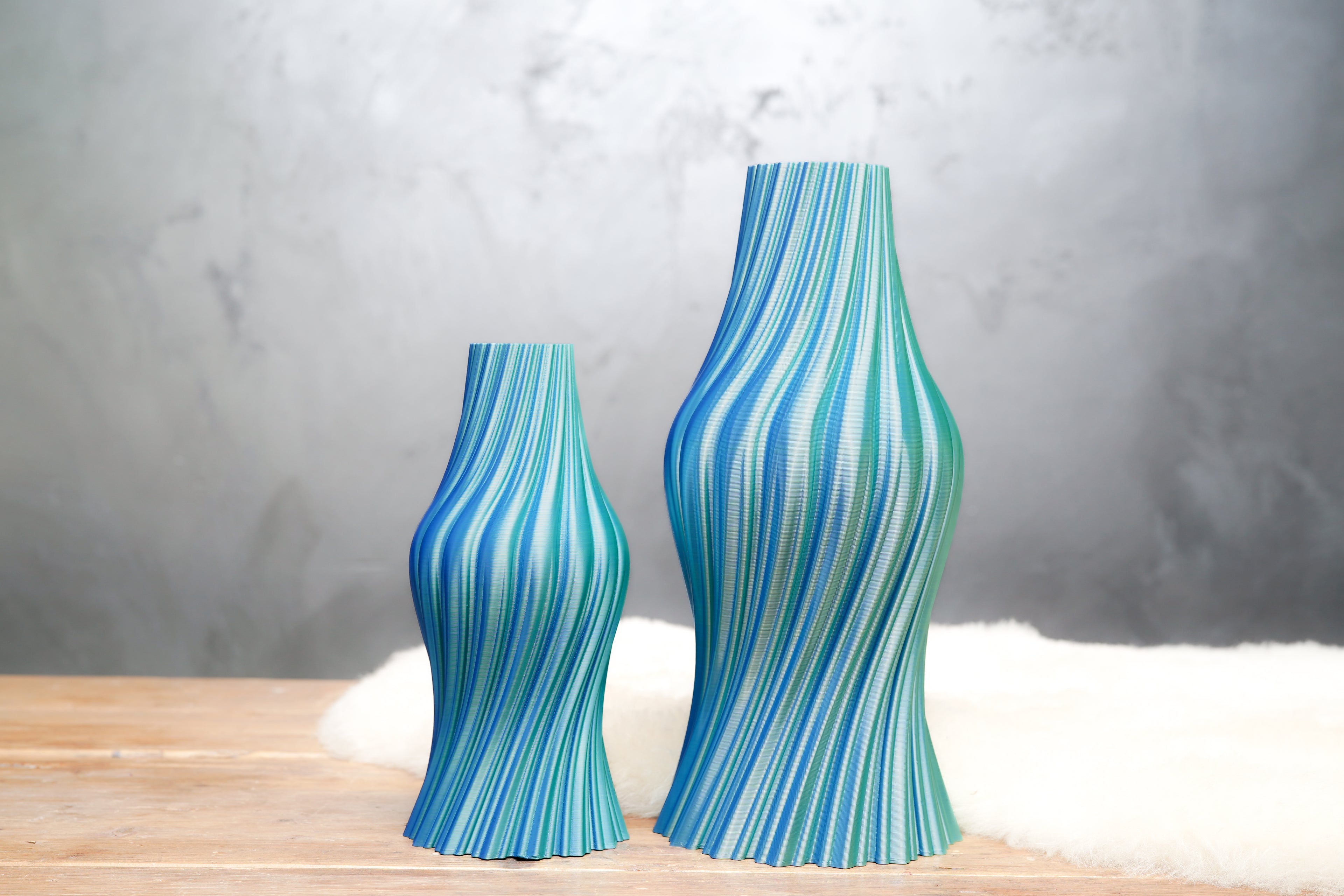 Core | Aurora Tide | 3D Geprinte Design Vaas