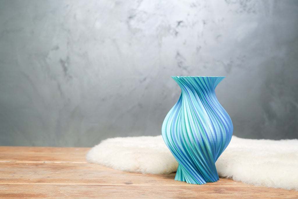 Helix | Aurora Tide | 3D Printed Design Vase