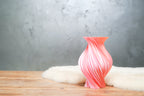Helix | Blush Gold | 3D Printed Design Vase