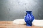 Helix | Midnight Blaze | 3D Printed Design Vase