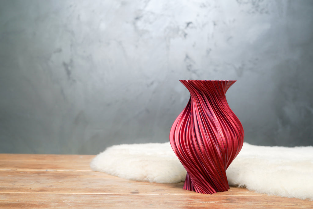 Helix | Midnight Blaze | 3D Printed Design Vase