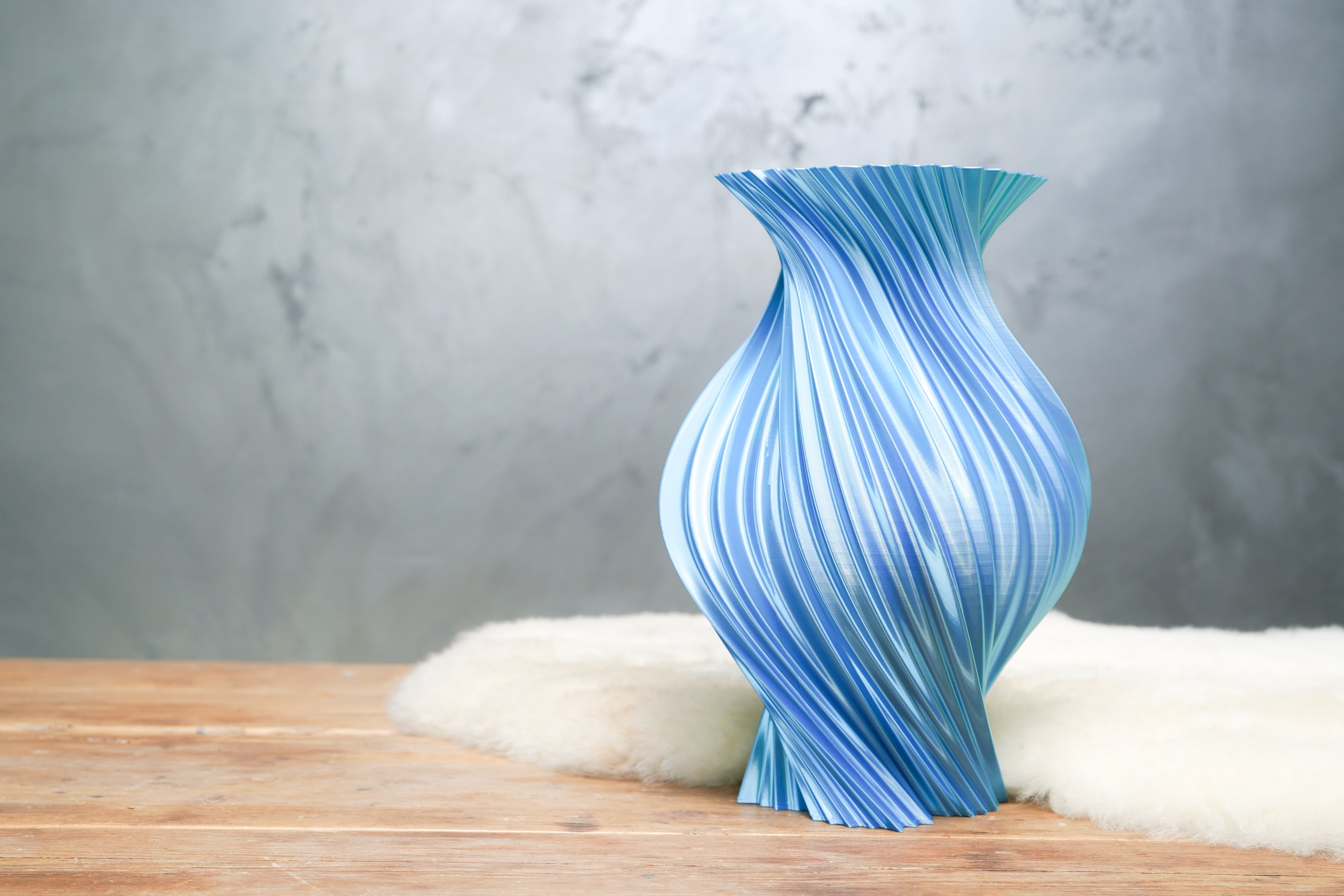 Helix | Aurora Tide | 3D Geprinte Design Vaas