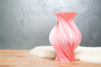 Helix | Blush Gold | 3D Printed Design Vase