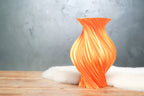 Helix | Blush Gold | 3D Printed Design Vase
