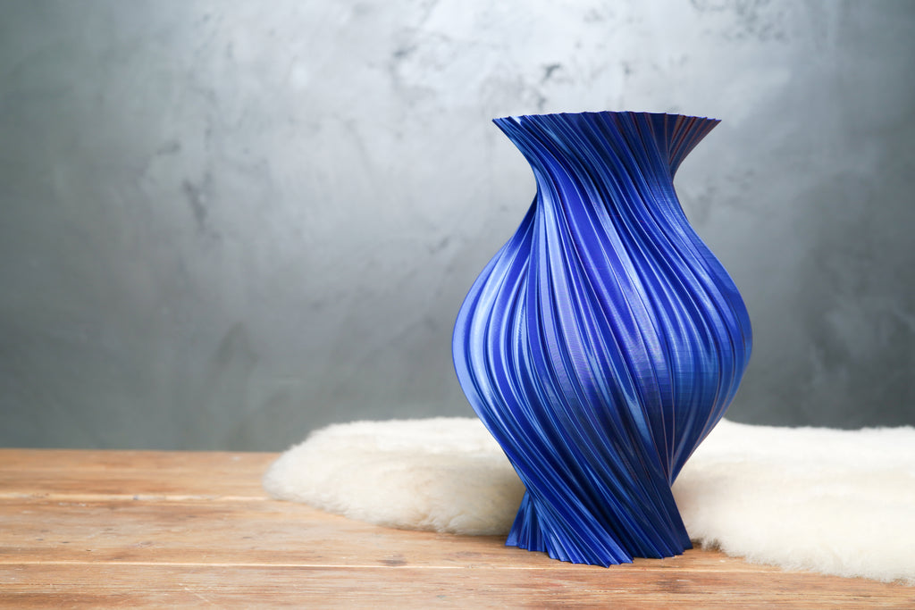 Helix | Midnight Blaze | 3D Printed Design Vase