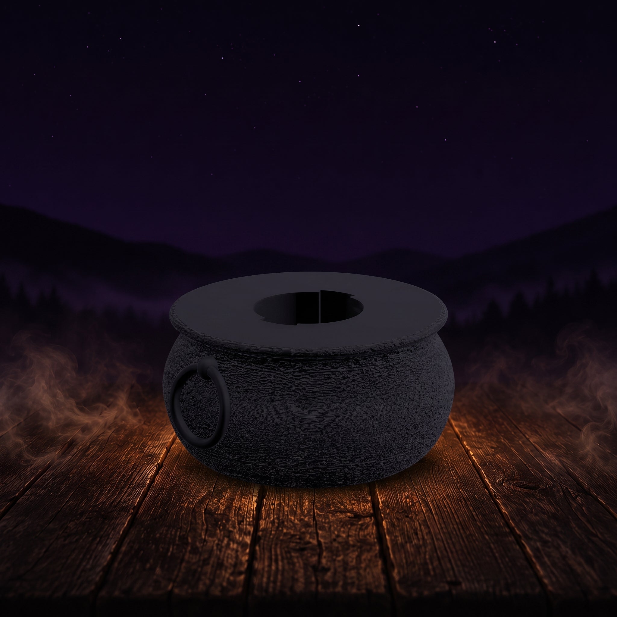Base Cauldron | 3D Printed Modular Candle Holder - Halloween Special