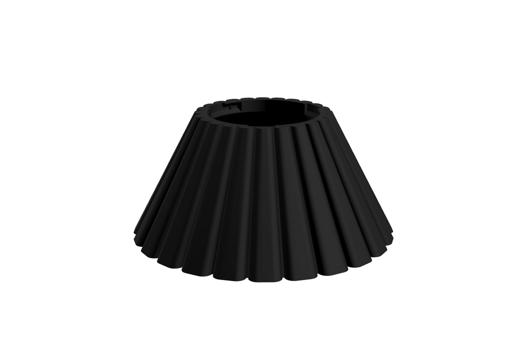 Base Dune | 3D Geprinte Modulaire Etagère - Charcoal Black