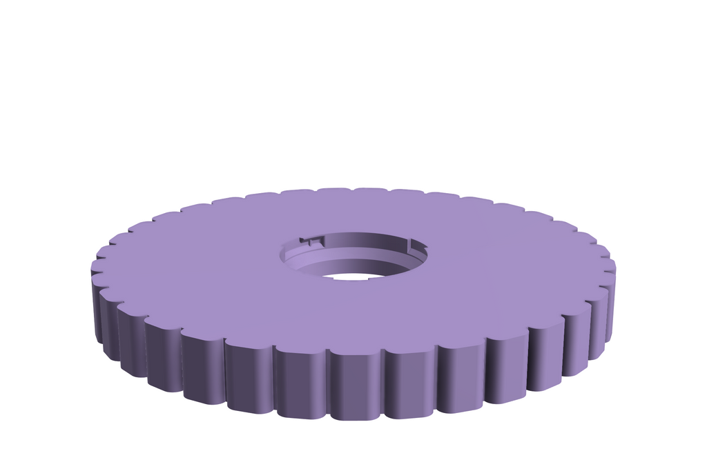 Blad Dune L | 3D Geprinte Modulaire Etagère - Lilac Purple