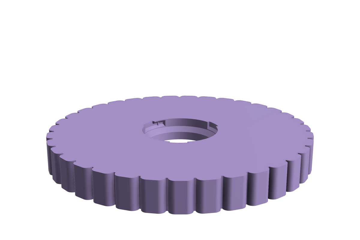 Blad Dune L | 3D Geprinte Modulaire Etagère - Lilac Purple