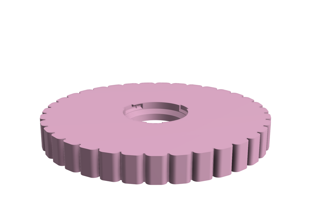 Blad Dune L | 3D Geprinte Modulaire Etagère - Sakura Pink