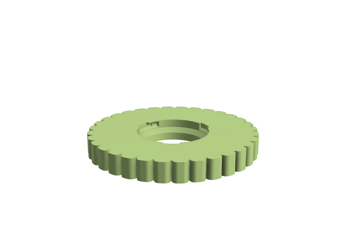 Blad Dune M | 3D Geprinte Modulaire Etagère - Apple Green