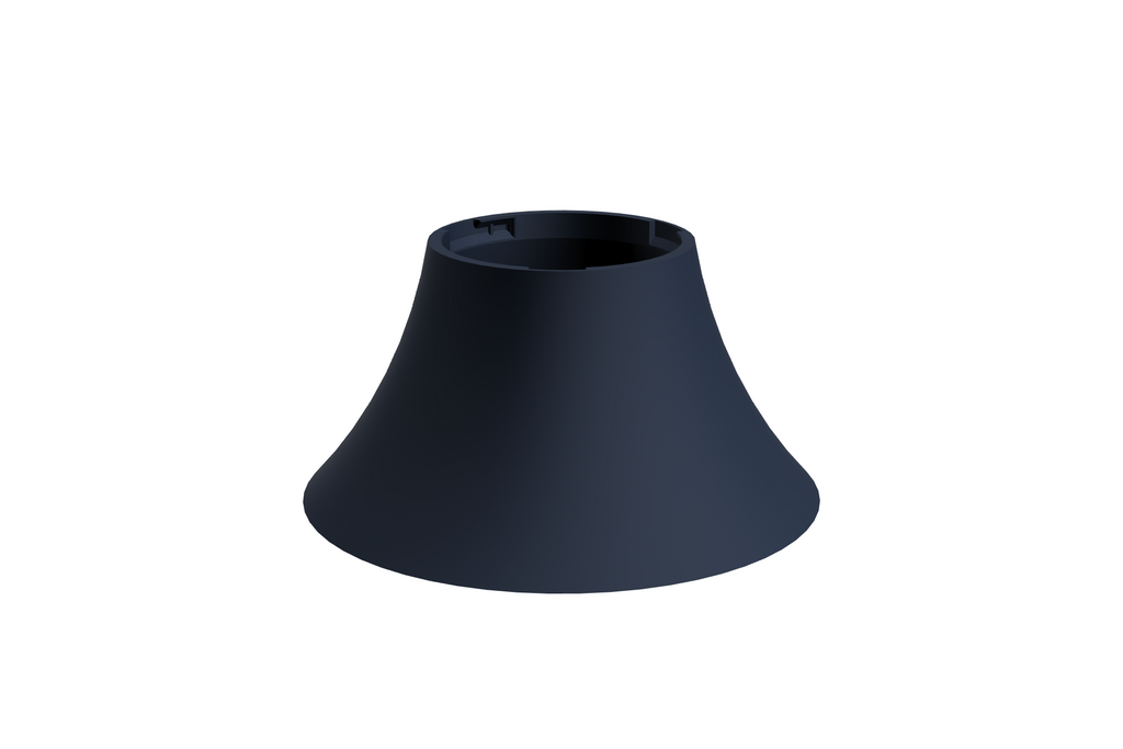 Base Flare | 3D Geprinte Modulaire Etagère - Dark Blue