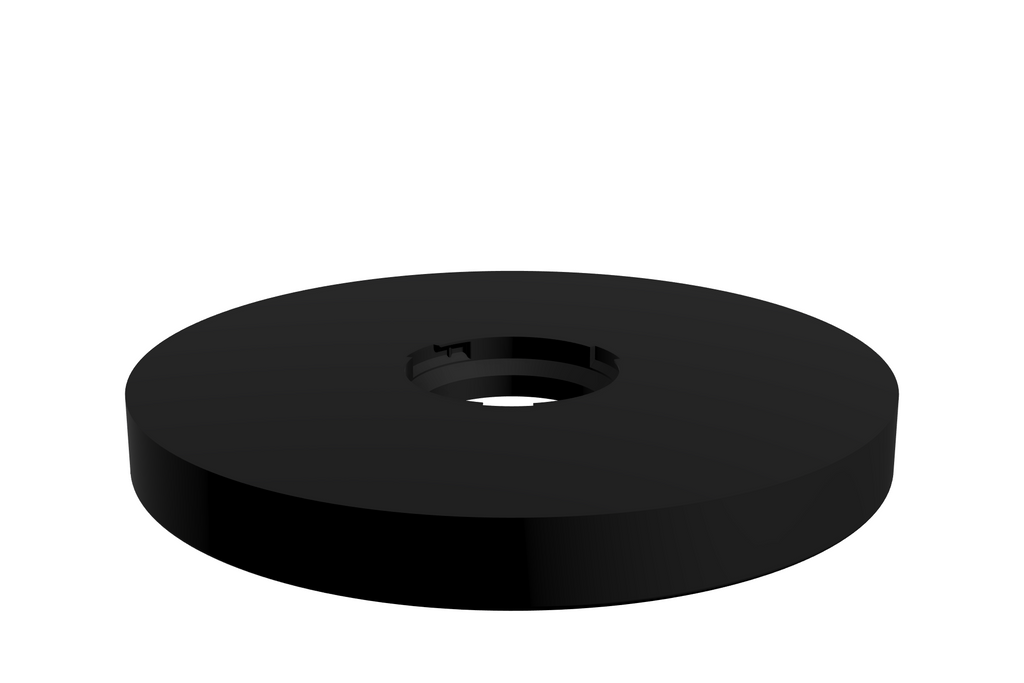 Blad Flare L | 3D Geprinte Modulaire Etagère - Charcoal Black