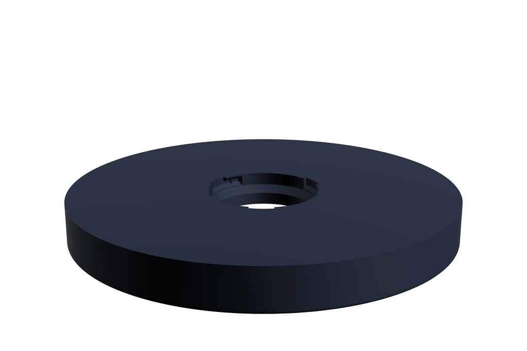 Blad Flare L | 3D Geprinte Modulaire Etagère - Dark Blue